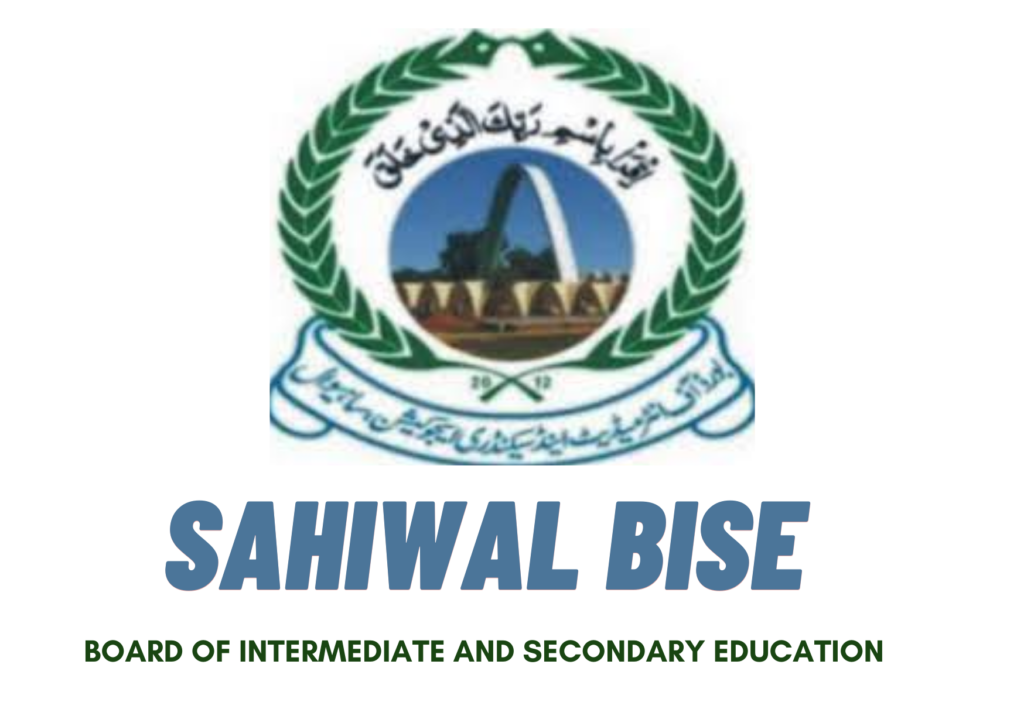 BISE Sahiwal 1st Year 11th Class Date Sheet 2023