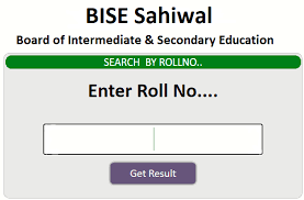 BISE Sahiwal 10th Class Result 2023