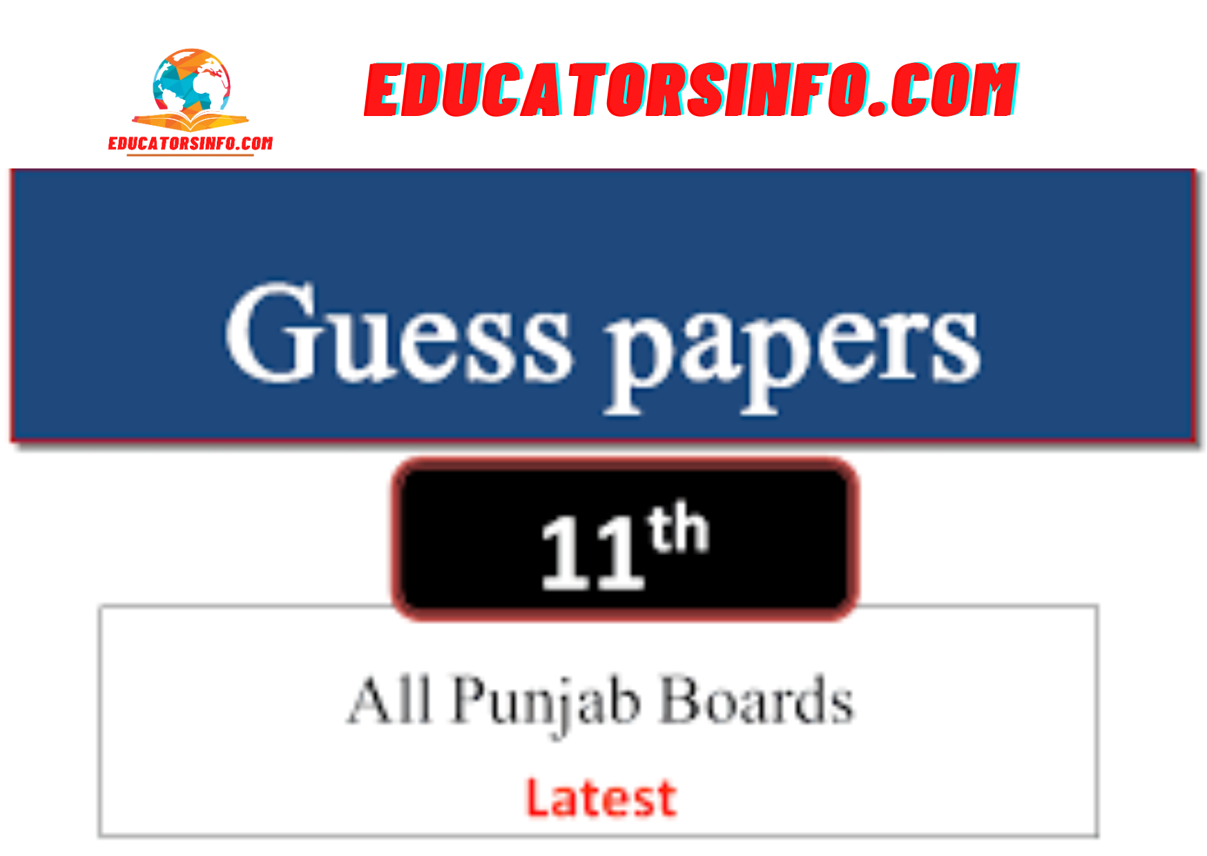 Chemistry Guess Papers 1st Year 2024 Download PDF All Punjab Boards